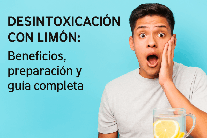 Desintoxicación con limón: beneficios