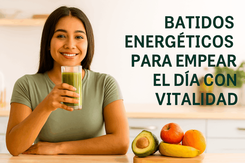 ⚡ Batidos energéticos para empezar el día con vitalidad